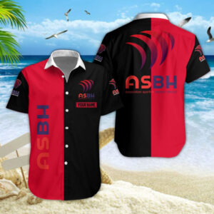 Chemise hawaïenne AS Beziers Herault