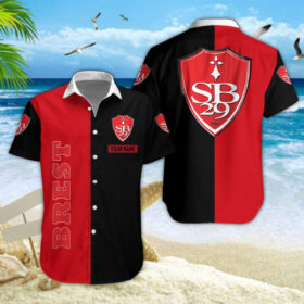 Chemise hawaïenne Stade Brestois 29