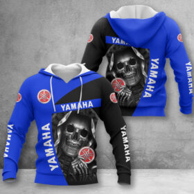 Sweat à capuche Yamaha Blue