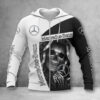 Hoodie zippé Mercedes-Benz White