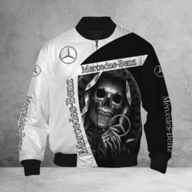 Blouson bomber Mercedes-Benz White