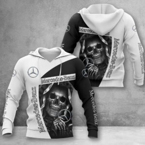 Sweat à capuche Mercedes-Benz White