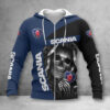Hoodie zippé Scania