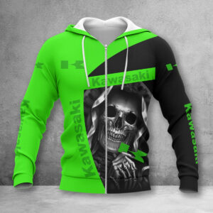 Hoodie zippée Kawasaki