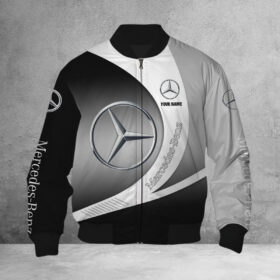 Blouson bomber Mercedes-Benz White