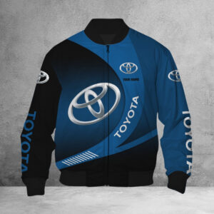 Blouson bomber Toyota Blue