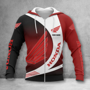 Hoodie zippé Honda Motorcycle