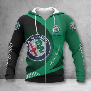 Hoodie zippé Alfa Romeo