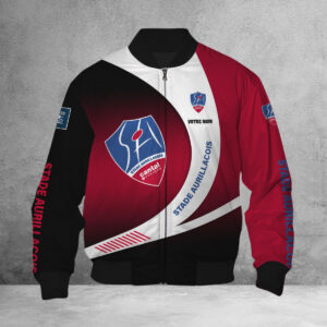 Blouson bomber Stade Aurillacois Cantal Auvergne