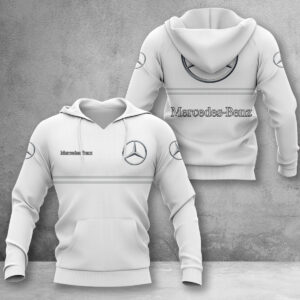 Sweat à capuche Mercedes-Benz White