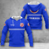 Sweat à capuche Yamaha Blue