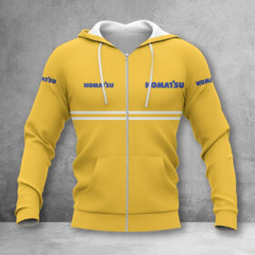 Hoodie zippée Komatsu