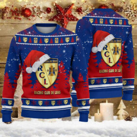 Pull de Noël moche RC Lens – Ugly Christmas Sweater