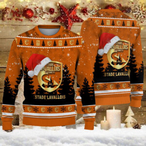 Pull de Noël moche Stade Lavallois – Ugly Christmas Sweater