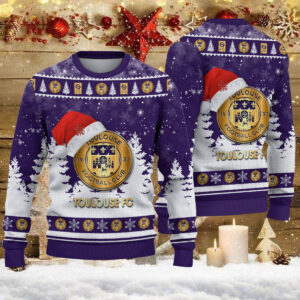 Pull de Noël moche Toulouse FC – Ugly Christmas Sweater