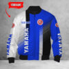Blouson bomber Yamaha Blue