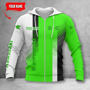Hoodie zippée Kawasaki