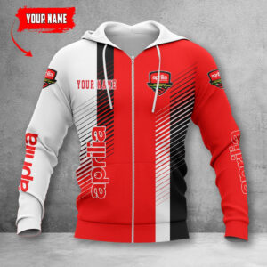 Hoodie zippée Aprilia
