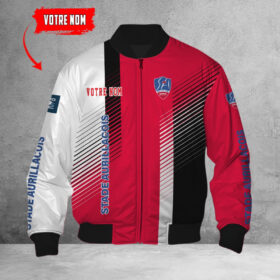 Blouson bomber Stade Aurillacois Cantal Auvergne