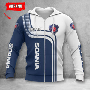 Hoodie zippé Scania