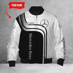Blouson bomber Mercedes-Benz White