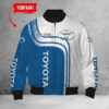 Blouson bomber Toyota Blue