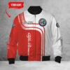 Blouson bomber Alfa Romeo Red