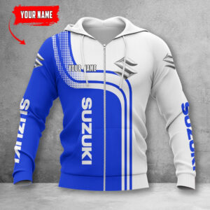 Hoodie zippée Suzuki Blue