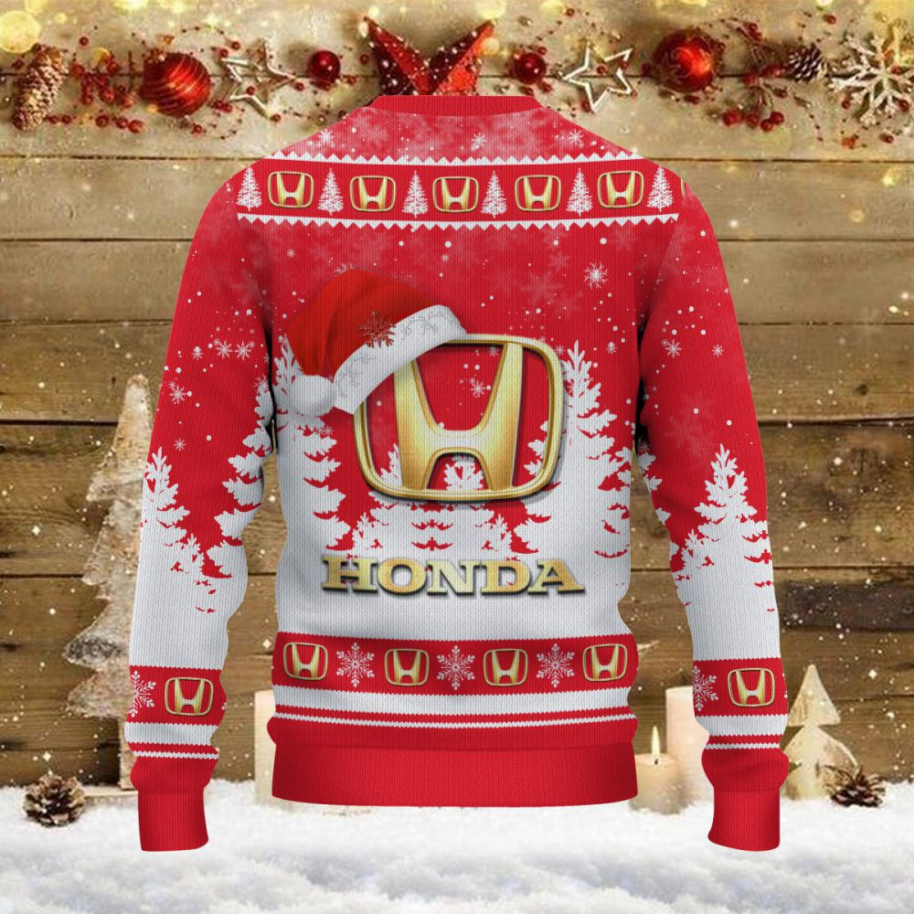 Pull de Noël moche Honda – Ugly Christmas Sweater – Image 3