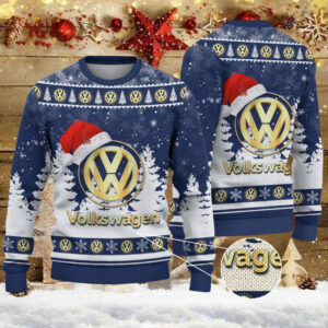 Pull de Noël moche Volkswagen – Ugly Christmas Sweater