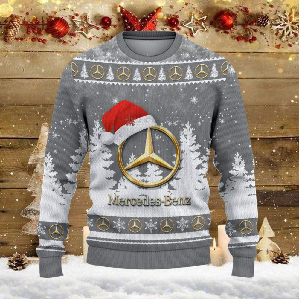Pull de Noël moche Mercedes-Benz – Ugly Christmas Sweater – Image 2