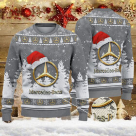 Pull de Noël moche Mercedes-Benz – Ugly Christmas Sweater