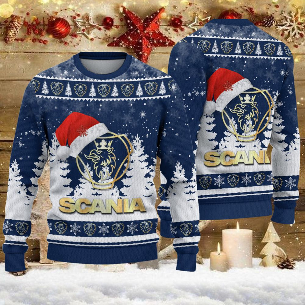Pull de Noël moche Scania – Ugly Christmas Sweater