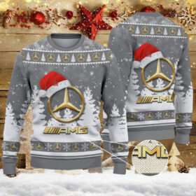 Pull de Noël moche Mercedes-AMG – Ugly Christmas Sweater