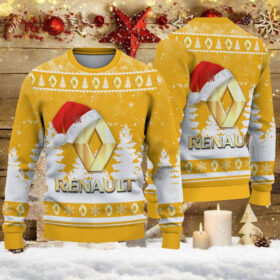 Pull de Noël moche Renault – Ugly Christmas Sweater