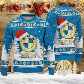 Pull de Noël moche BMW Car – Ugly Christmas Sweater