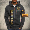 Veste à capuche zippée Caterpillar Inc