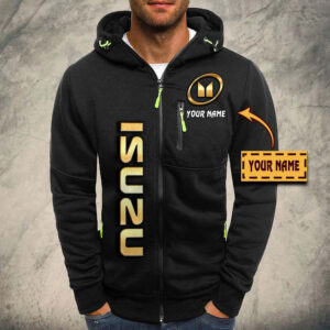 Veste à capuche zippée Isuzu