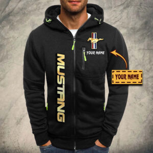 Veste à capuche zippée Ford Mustang