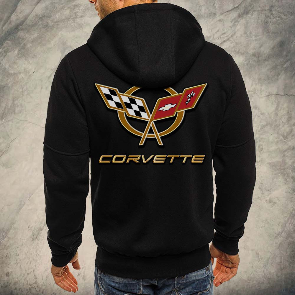 Veste à capuche zippée Corvette C5 – Image 2