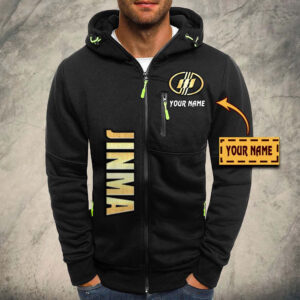Veste à capuche zippée Jinma