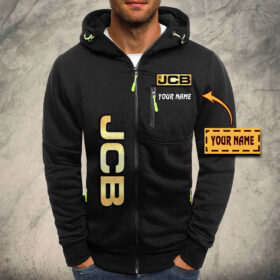 Veste à capuche zippée JCB Agricultural Tractors