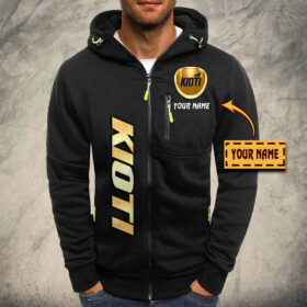 Veste à capuche zippée Kioti