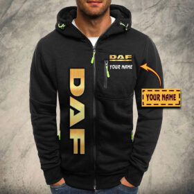 Veste à capuche zippée DAF Trucks