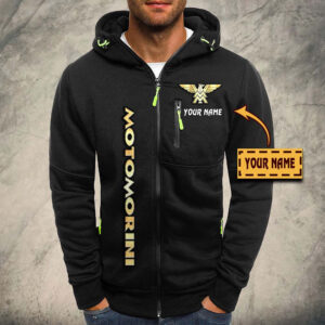 Veste à capuche zippée Moto Morini