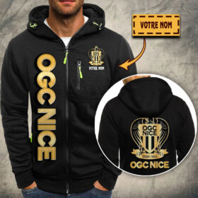 Veste à capuche zippée OGC Nice