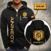 Veste à capuche zippée FC Annecy