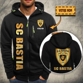 Veste à capuche zippée Sporting Club di Bastia