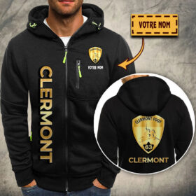 Veste à capuche zippée Clermont Foot Auvergne 63