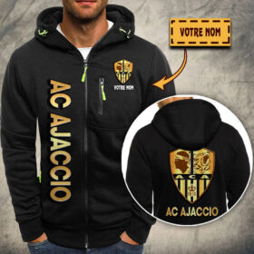Veste à capuche zippée AC Ajaccio